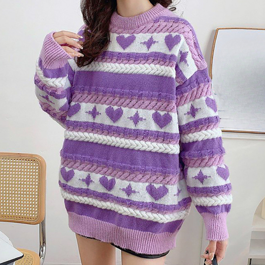 Rudella - Warme Damestrui met druppelschouder