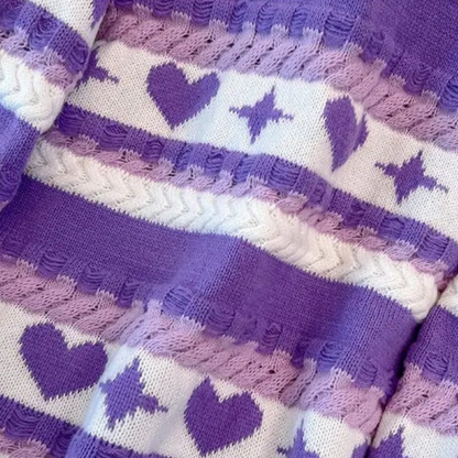 Rudella - Warme Damestrui met druppelschouder