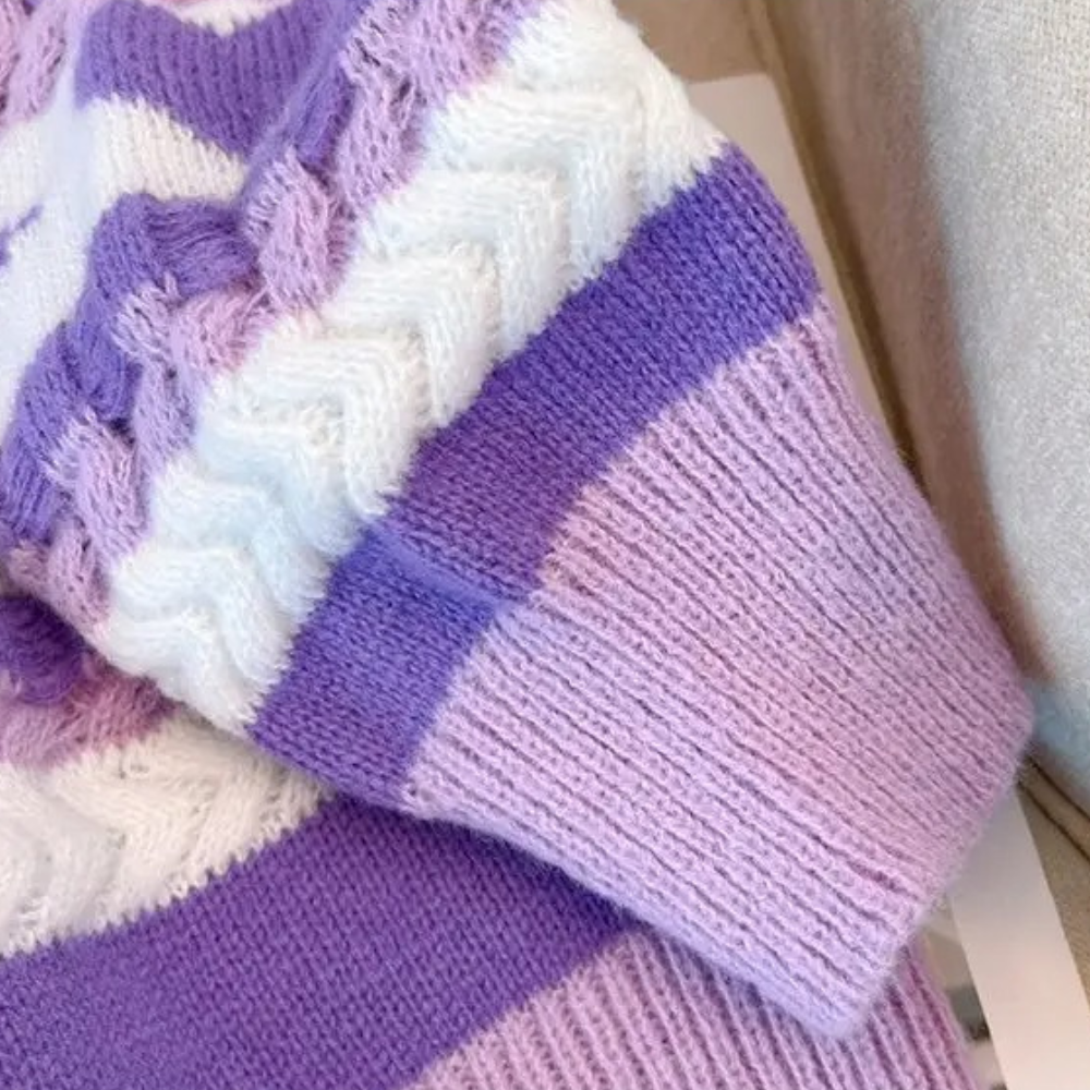 Rudella - Warme Damestrui met druppelschouder