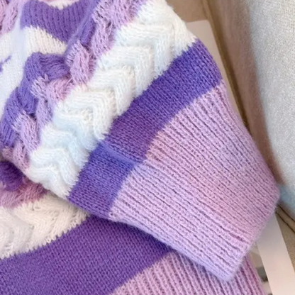 Rudella - Warme Damestrui met druppelschouder