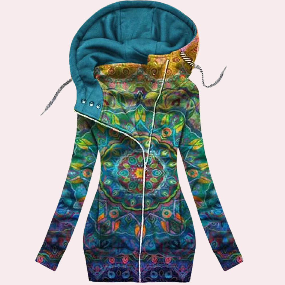 Ariela - Comfortabele zip-up hoodie