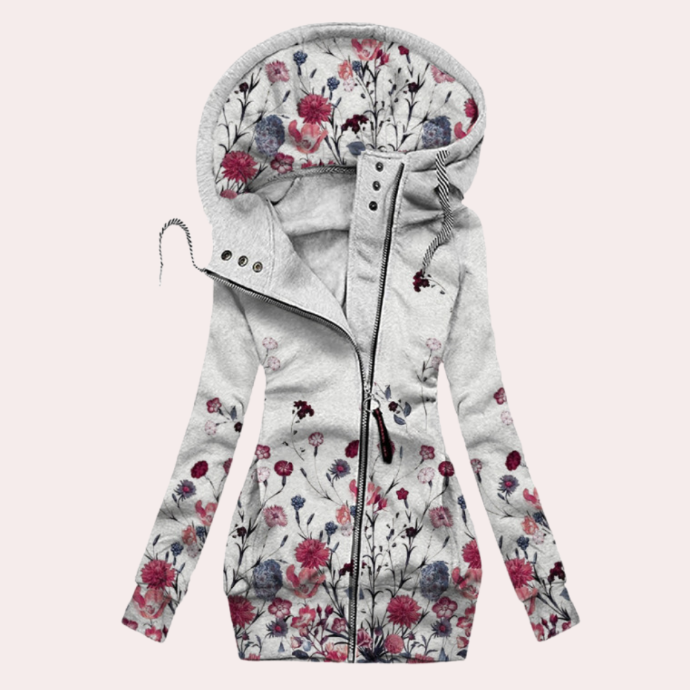 Ariela - Comfortabele zip-up hoodie
