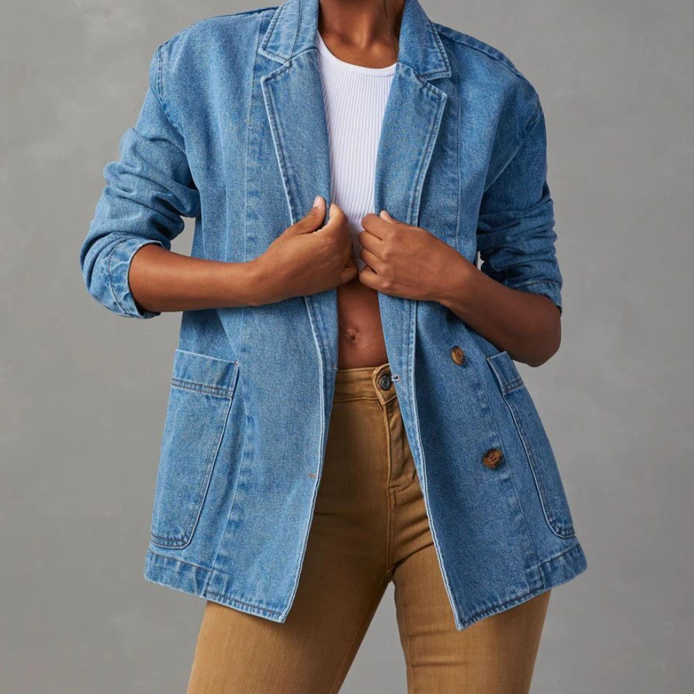 Nessa - Veelzijdige denim jas voor dames