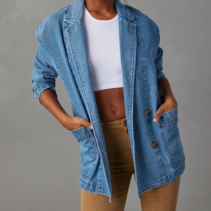 Nessa - Veelzijdige denim jas voor dames