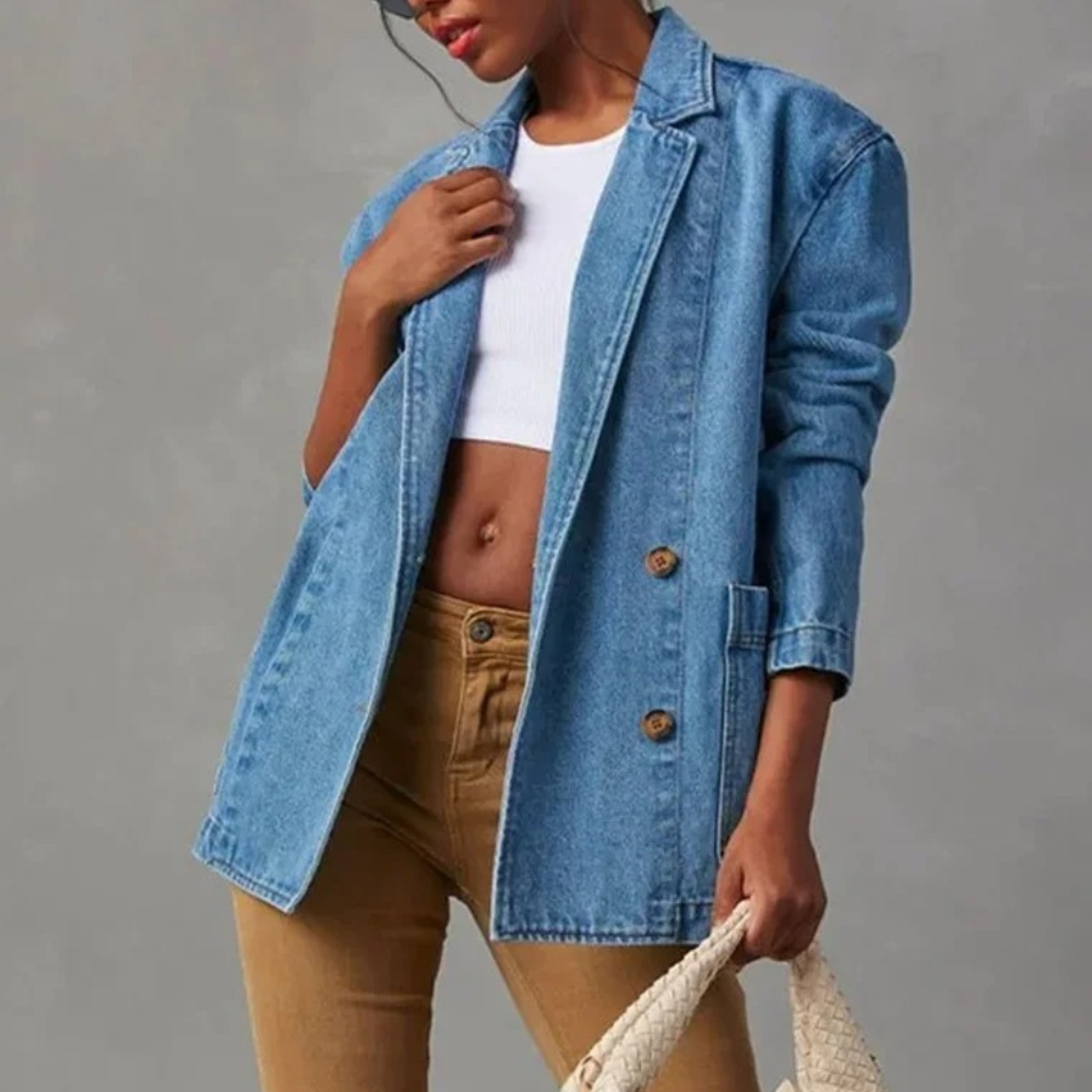 Nessa - Veelzijdige denim jas voor dames
