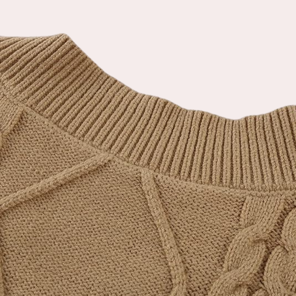 Carlotta - Modieus gebreid vest voor dames