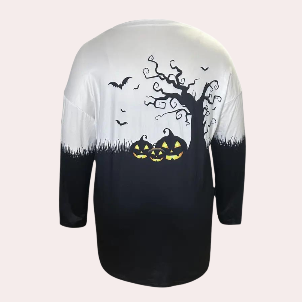 Nikolett - Comfortabel Halloween Sweatshirt voor dames
