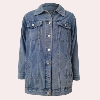 Elizabeth - Dames Klassieke Denim Winterjas