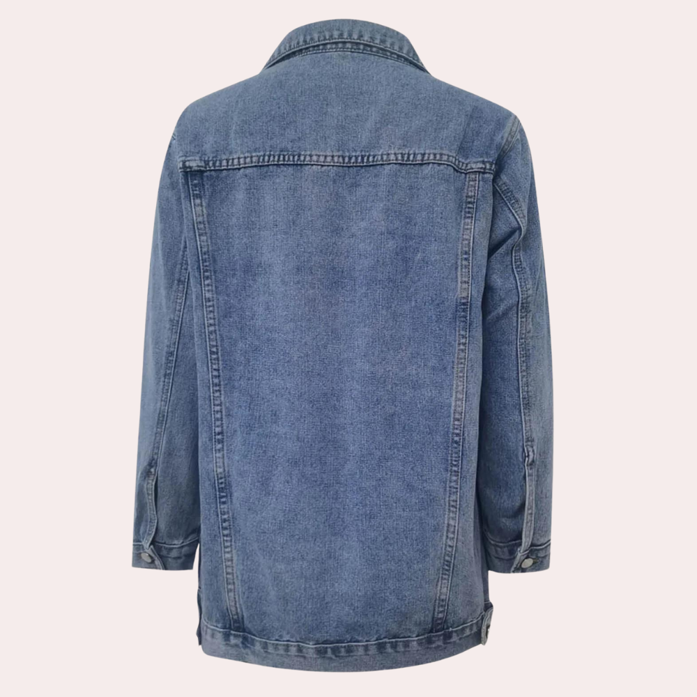 Elizabeth - Dames Klassieke Denim Winterjas