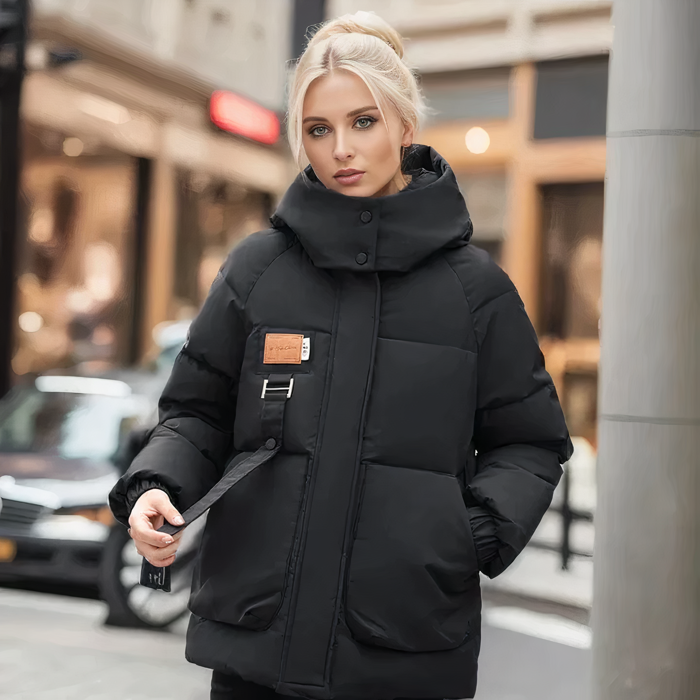 Carlee | Puffy parka voor dames