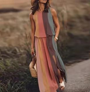 Renee - Zomerse maxi jurk