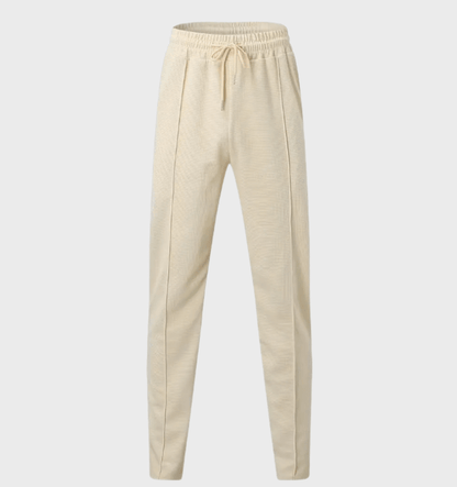Marshall -  Mooi zittende jogger voor heren met strik en zakken broek