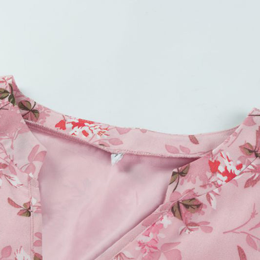 Alysia - Bloemenprint Mini-Jurk