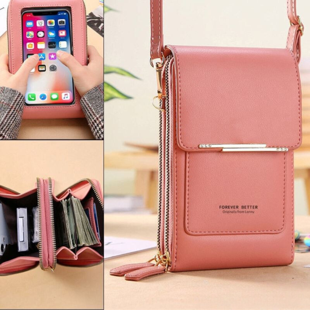 Amy - Stijlvolle en Functionele Zomerse Crossbody Tas met Touchscreen voor Vrouwen