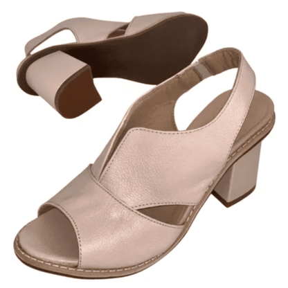 Maxine - Ongeëvenaarde Duurzaamheid & Tijdloze Elegantie in Dames Sandalen van Echt Leer
