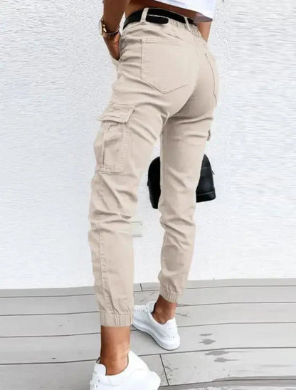Idamae - Cargo Broek met Hoge Taille