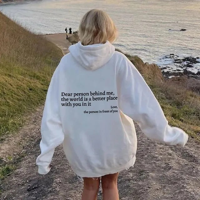 Valencia | 100% katoenen statement hoodie