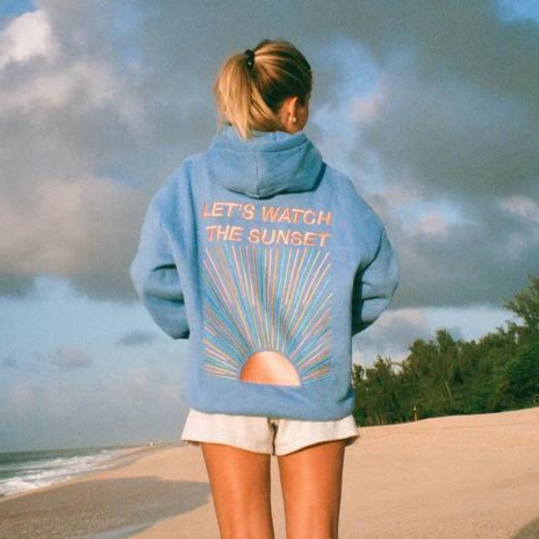 Rose | Stijlvolle hoodie met letters