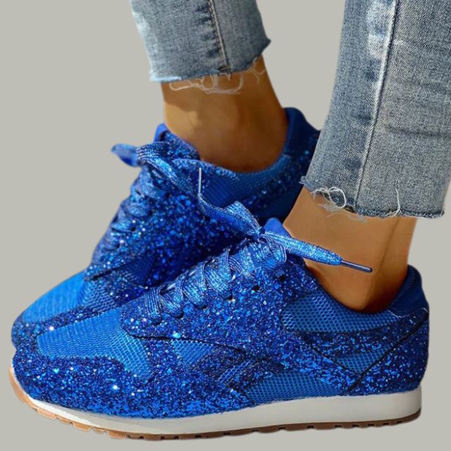 Chelsey - Trendy gympen met glitter