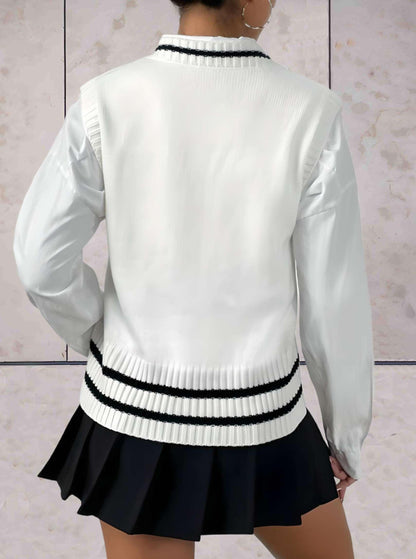 Ennise -  Trui met lange mouwen en grote kraag