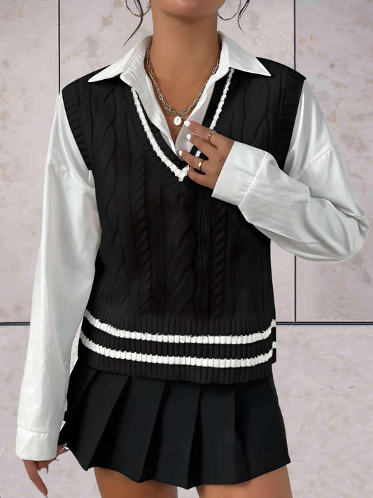 Ennise -  Trui met lange mouwen en grote kraag