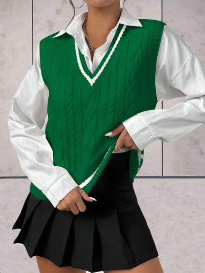 Ennise -  Trui met lange mouwen en grote kraag