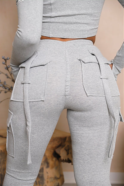 Eleanor | skinny broek met stijlvolle zakken