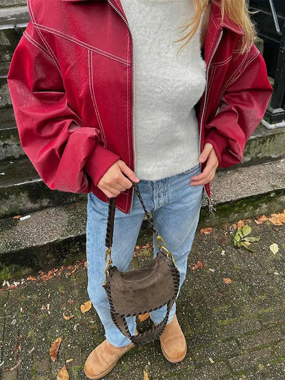 Ebba - Wijnrode jas