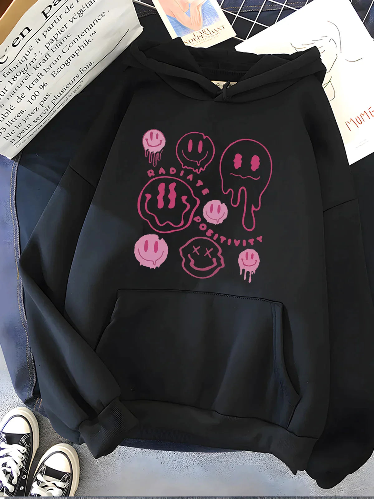 Gia | Grappige grafische hoodie