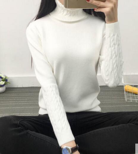ChicKnit Trui met Kabelpatroon | Elegante Col & Comfort Fit