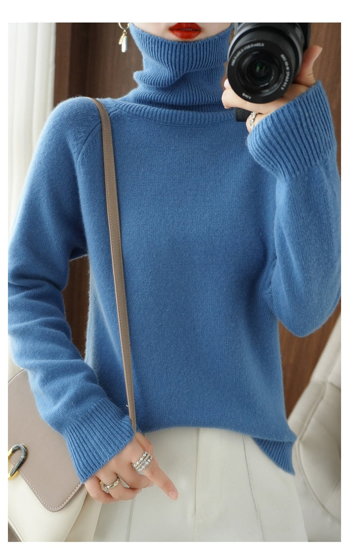 Alayá Coltrui | Gebreide warm zachte sweater voor dames
