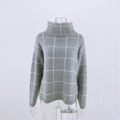 Beaumont Coltrui | Geruite warme wintertrui voor dames