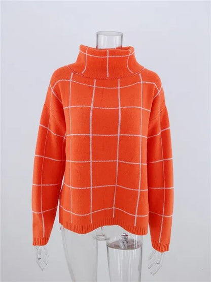 Beaumont Coltrui | Geruite warme wintertrui voor dames