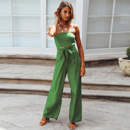 Jasmin | strapless elegante jumpsuit