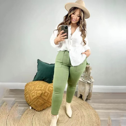 Stretchy jogging broek