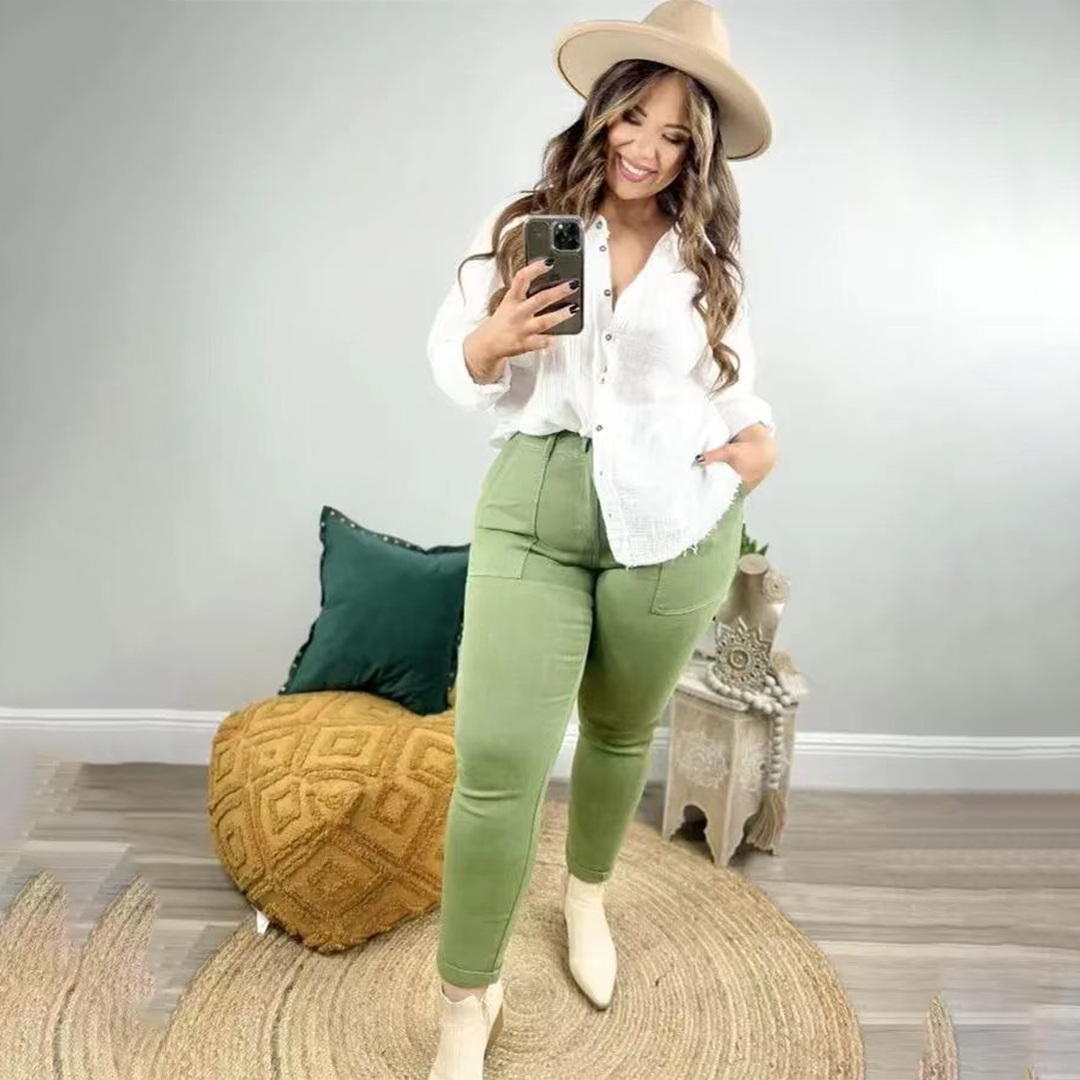 Stretchy jogging broek