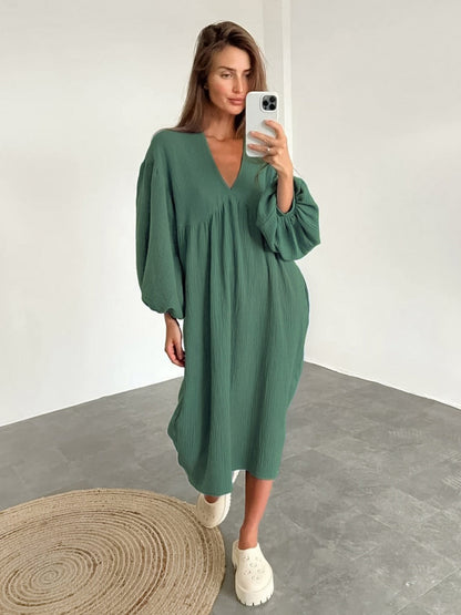 Mina - Luchtige en Elegante Zomerjurk voor Vrouwen