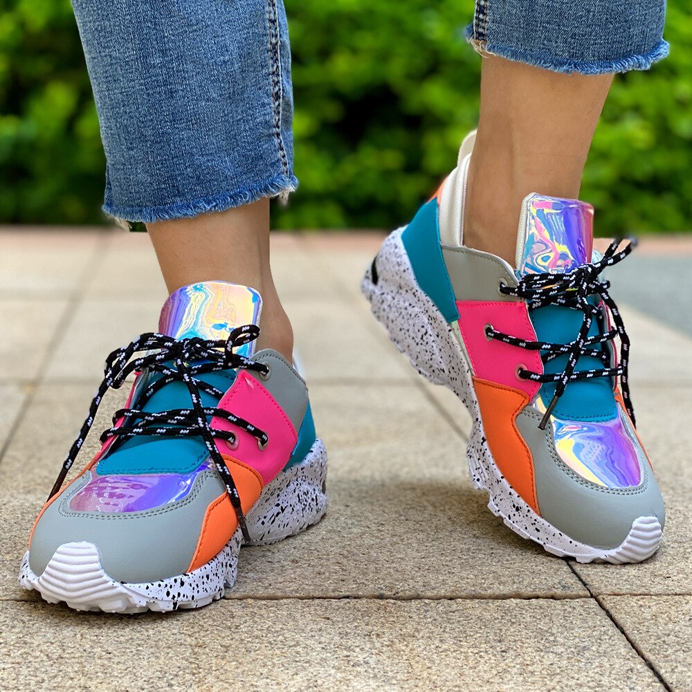 Multicolor sneakers