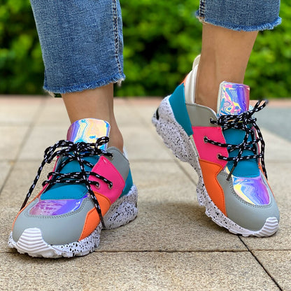 Multicolor sneakers
