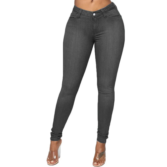 Rekbare oversized skinny jeans - Amira