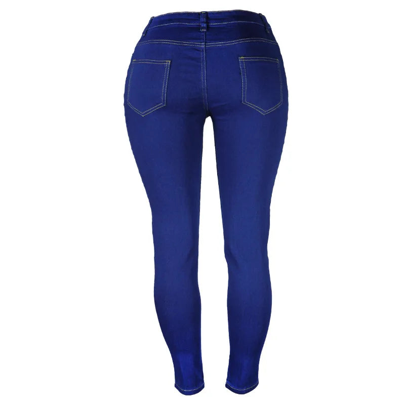 Rekbare oversized skinny jeans - Amira