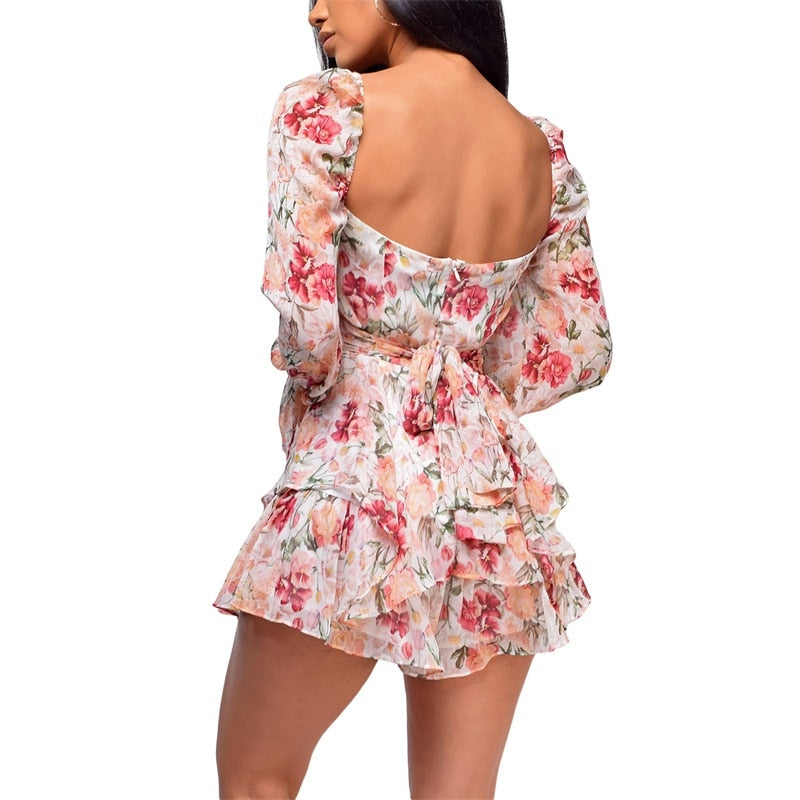 Playsuit met ruffles