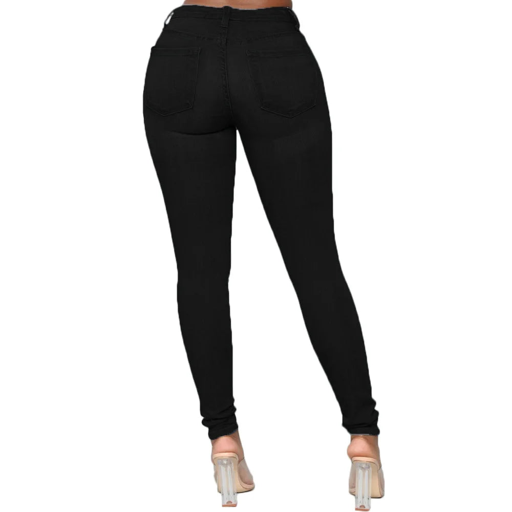 Rekbare oversized skinny jeans - Amira