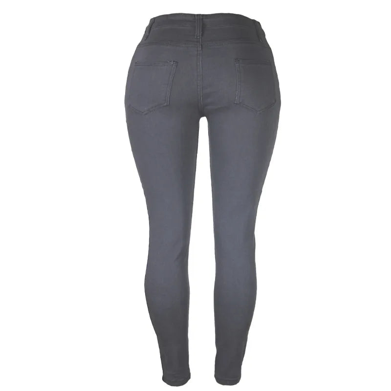 Rekbare oversized skinny jeans - Amira