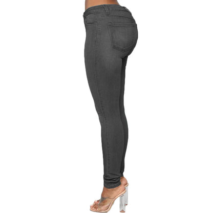 Rekbare oversized skinny jeans - Amira