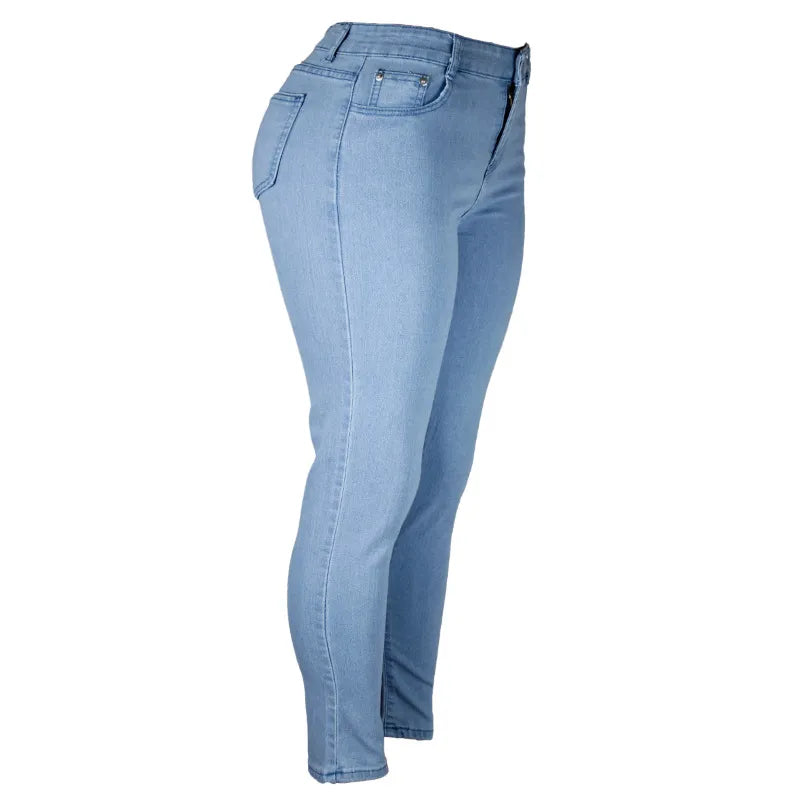 Rekbare oversized skinny jeans - Amira