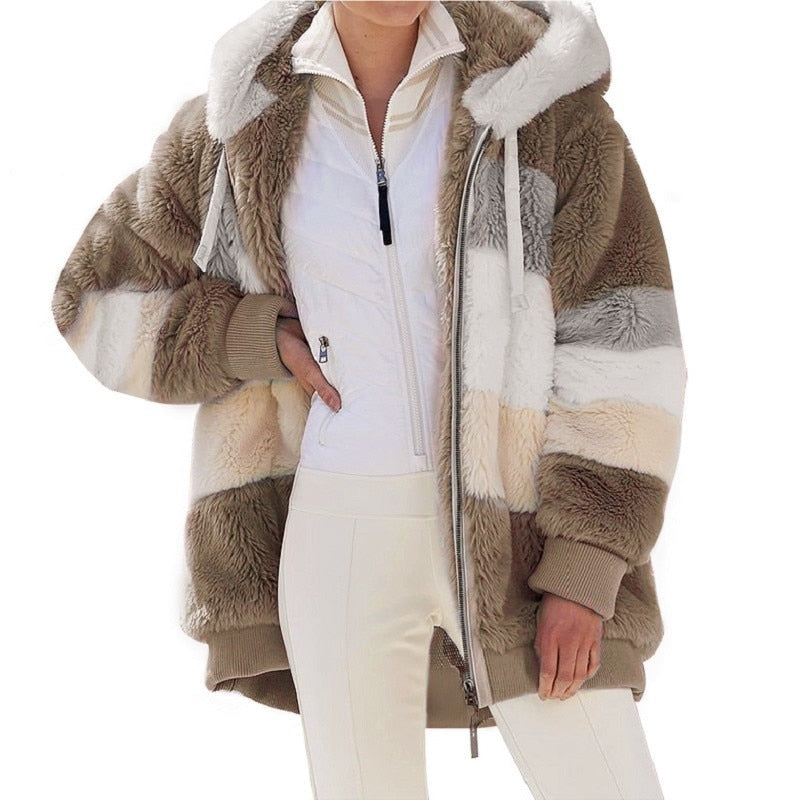 ModeParisienne® Abigail - Zacht Jack met Capuchon voor Dames