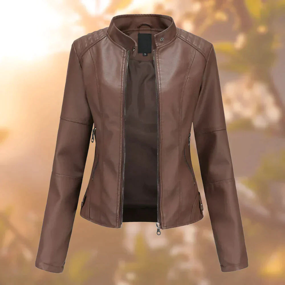 ModeParisienne® Sienna - Leren jas voor vrouwen