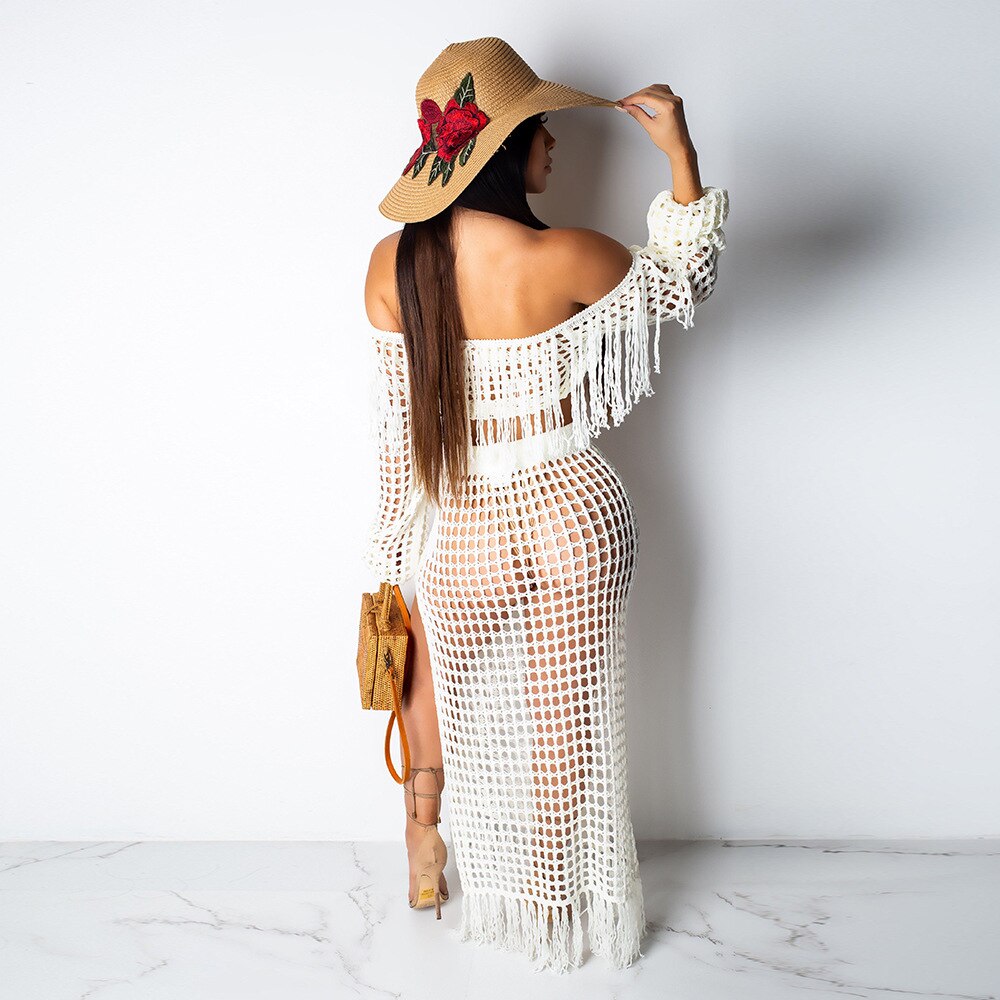 Two piece set cover-up