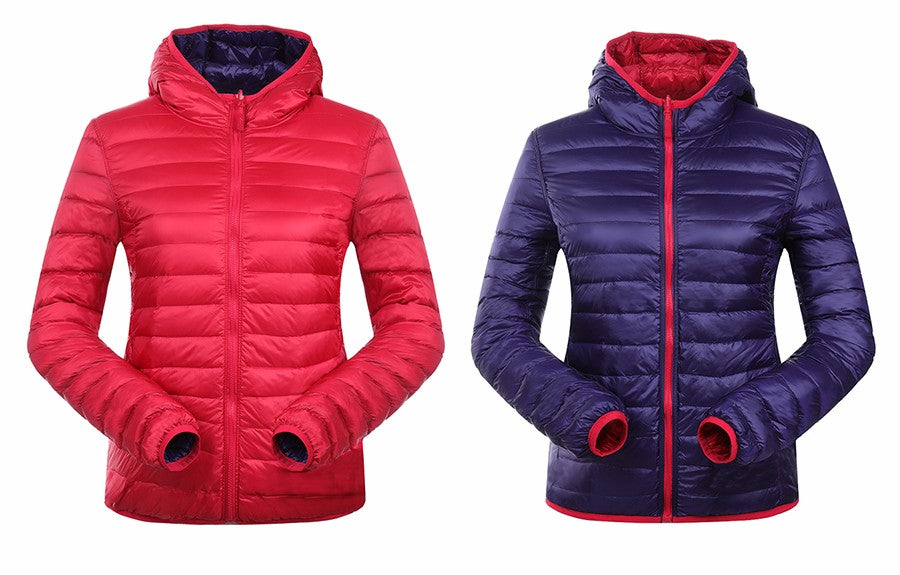 Florie - Omkeerbaar Ultra Light donsjack